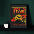 WORLD IS YOURS Poster T-Shirts