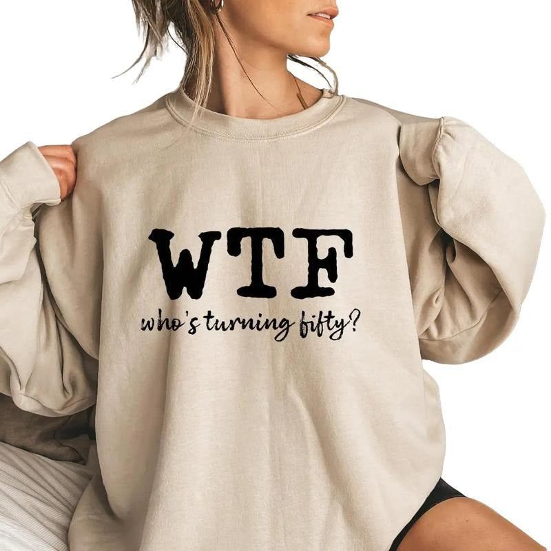WTF Shirts 50th WTF 50 Shirt T-Shirts