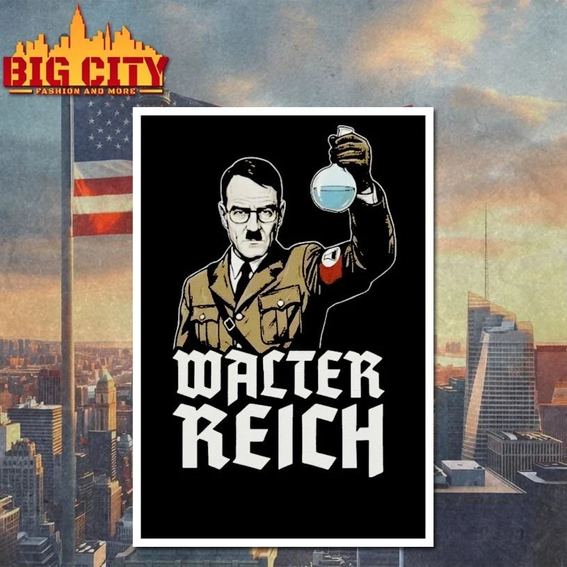 Walter Reich Statement Satirical Dark Humor Graphic t-shirt