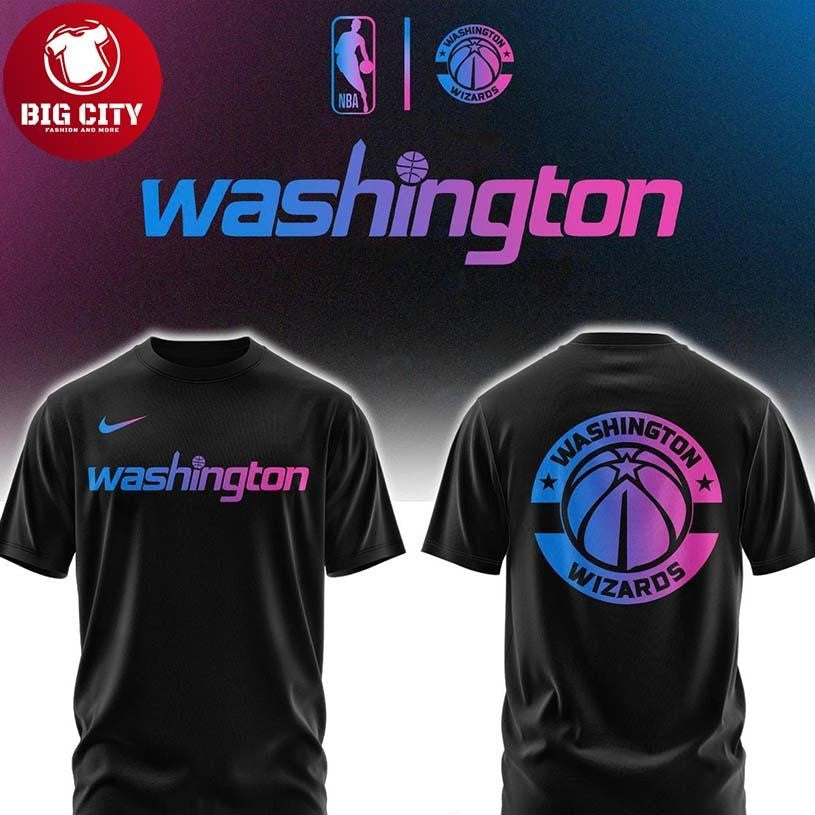 Washington Wizards x Cyberpunk Night 2026 NBA Champs Two Sided Shirt