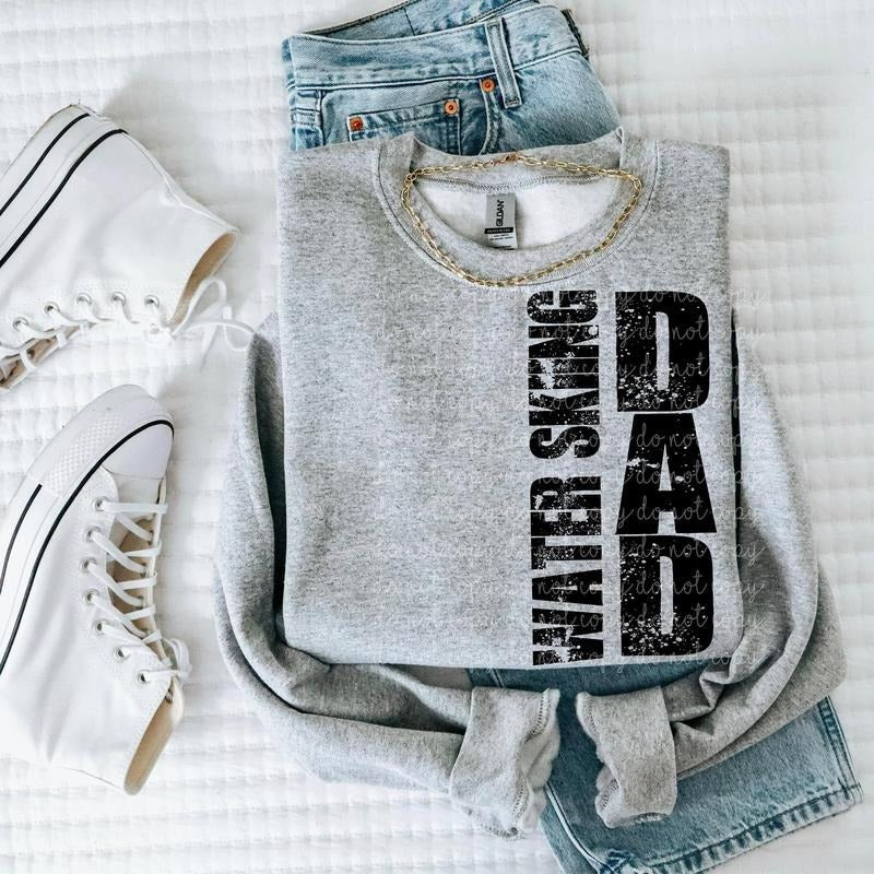 Water Skiing Dad DTF Transfers THIS IS NOT SHIRT T-Shirts