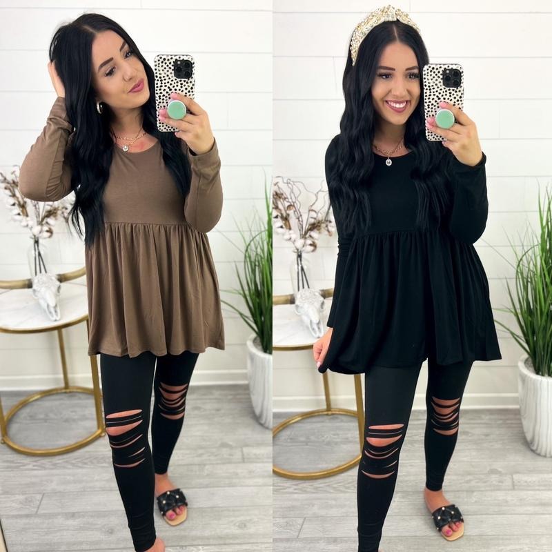 All Day Babydoll Top T-Shirts