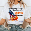 Shoes Removes Stubborn Orange Stains Shirt Kamal Harr1s Shirt T-Shirts