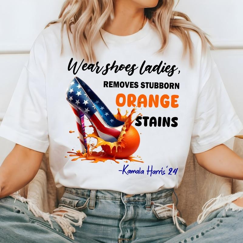 Shoes Removes Stubborn Orange Stains Shirt Kamal Harr1s Shirt T-Shirts