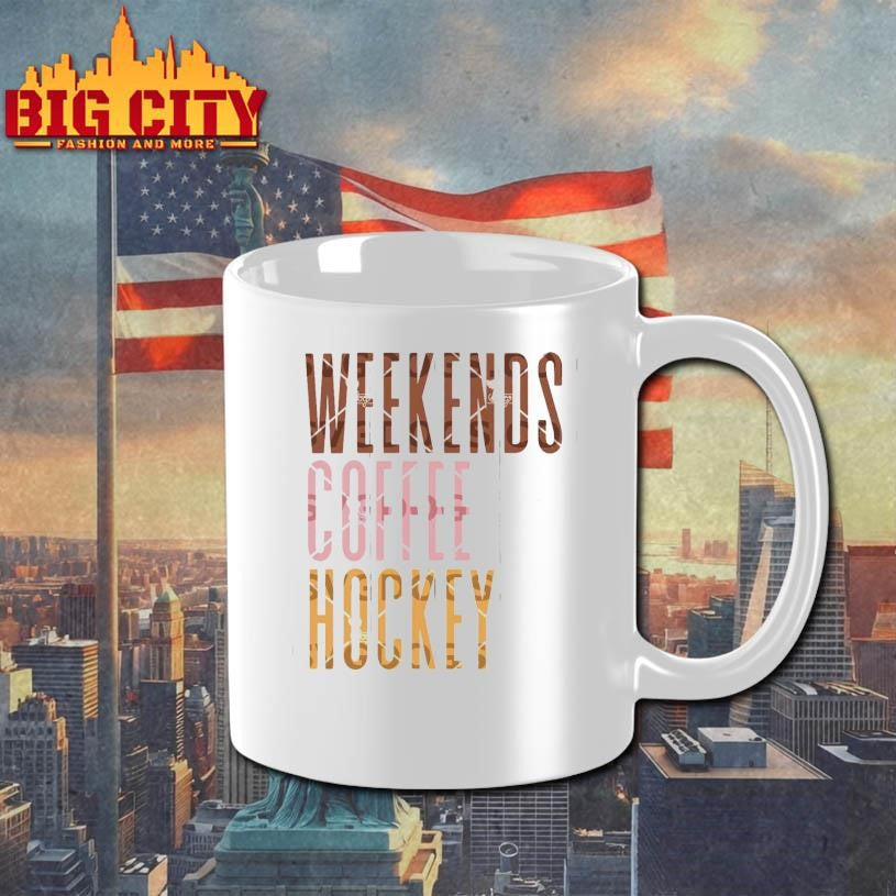 Weekends Coffee Hockey Shirt