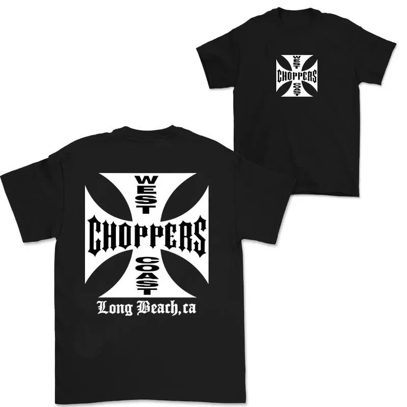 West Coast Choppers 2 Sided Shirt Casual Classic T-Shirts