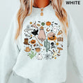 Western Halloween Halloween Doodles Halloween Cotton Spooky Season T-Shirts
