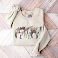 Western Horse Western Cowgirl Horse Girl Ranch Girl Cowboy Shirt Rodeo Womenswear T-Shirts
