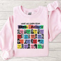 What We Learn Black History Shirt Black Lives Matter Shirt Black History Month Human Rights Shirt BLM 74O8B T-Shirts