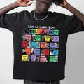 What We Learn Black History Black Lives Matter Black History Month Human Rights Shirt BLM T-Shirts