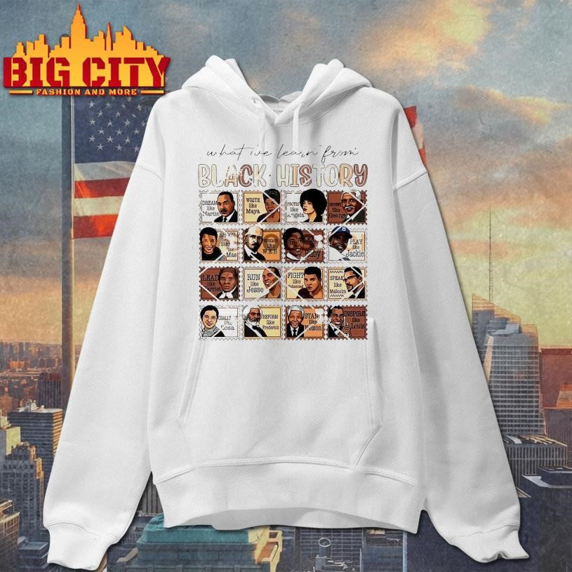 What We Learn From Black History Shirt