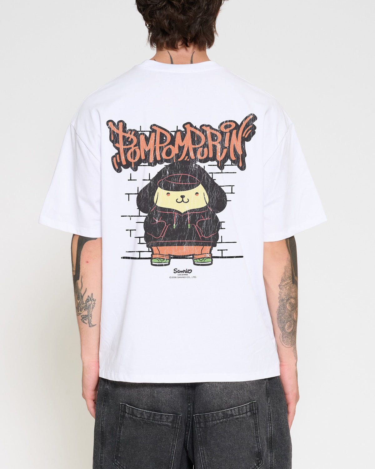Pompompurin Street Oversized Tee