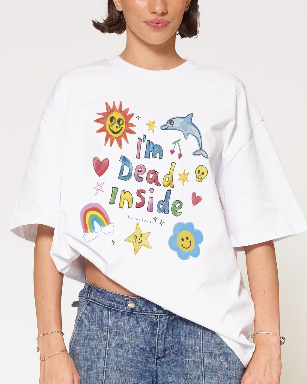 I’m Dead Inside Oversized Tee