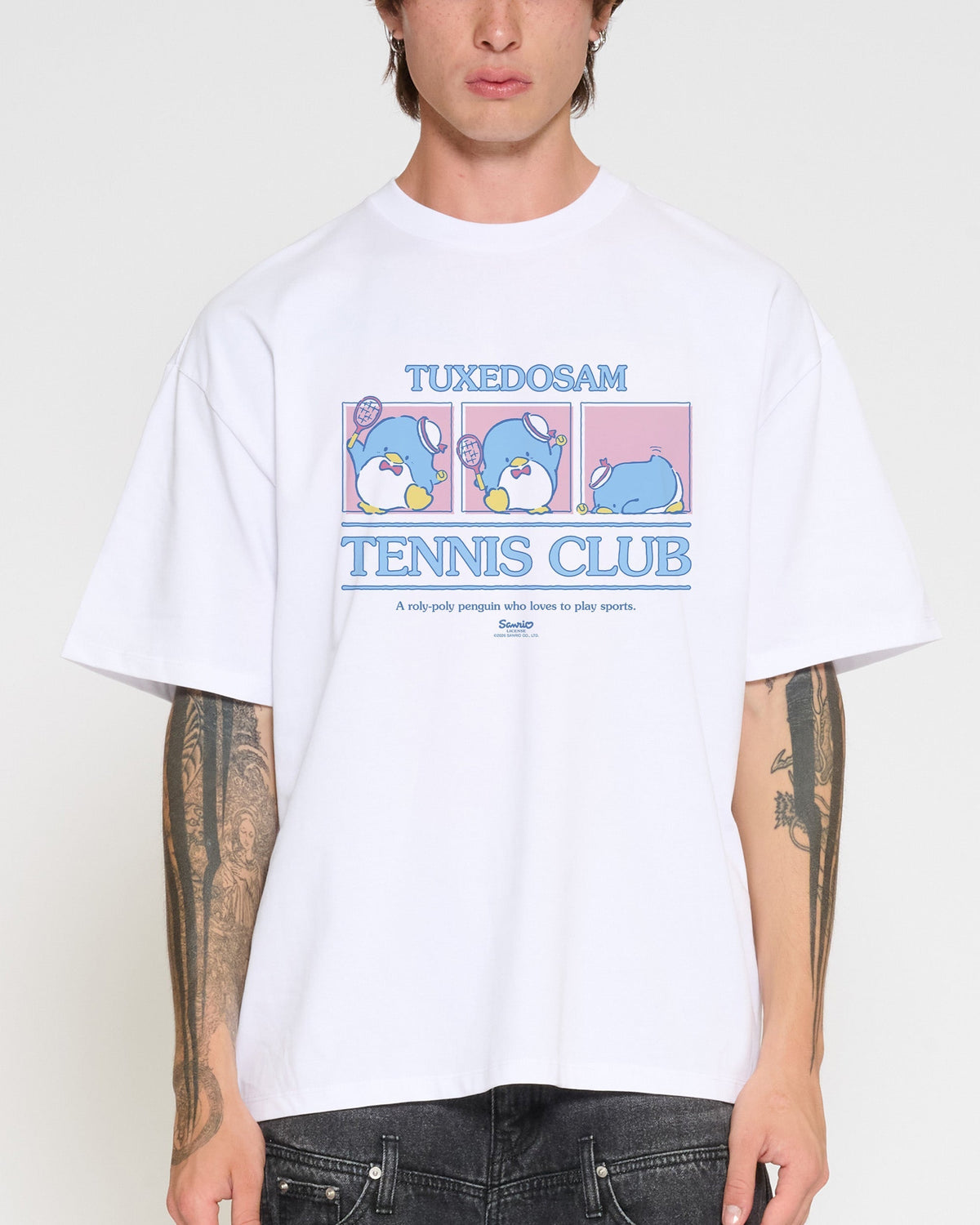 Tuxedo Sam Tennis Club Oversized Tee