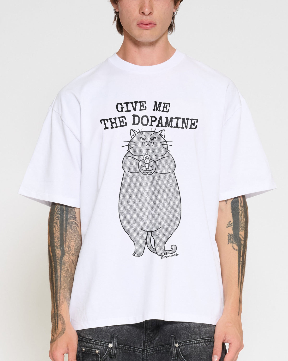 Give Me The Dopamine Oversized Tee