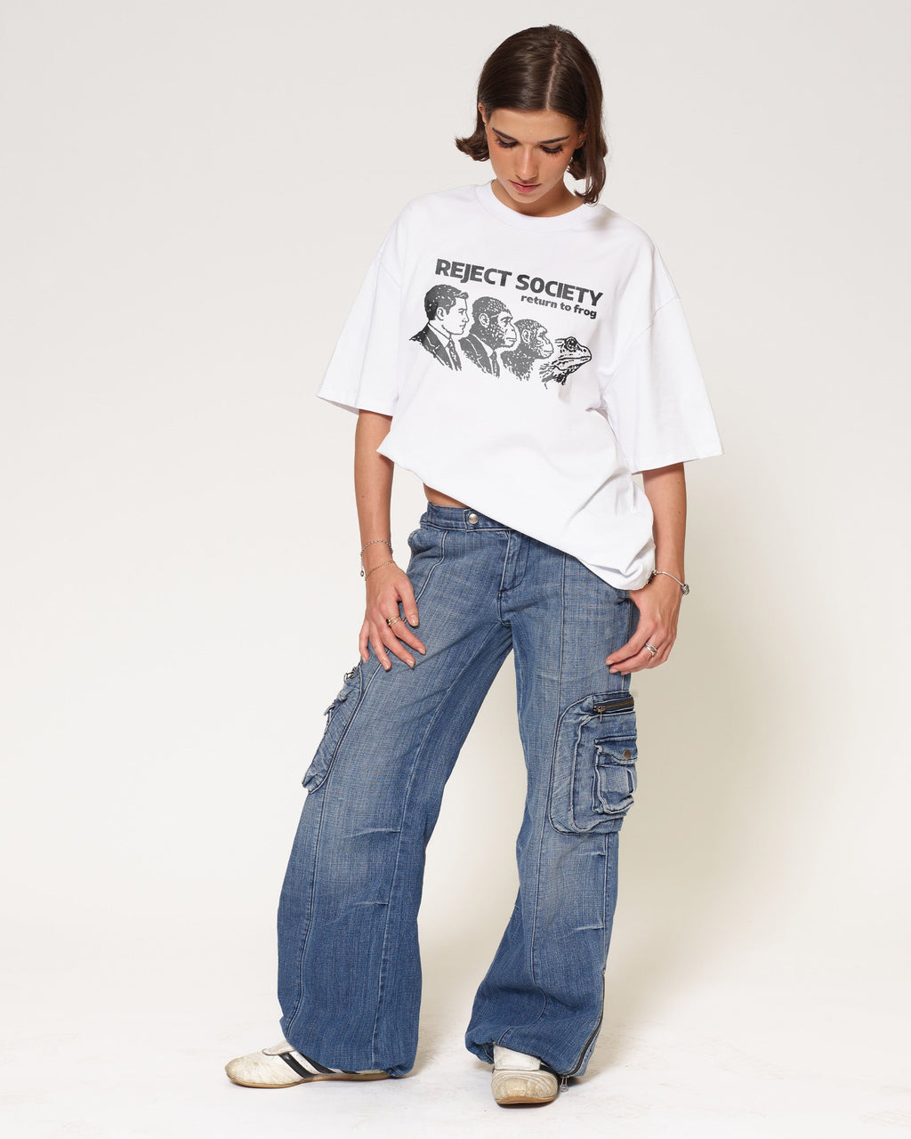 Reject Society Oversized Tee