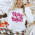 White Merry & Bright Gildan T-Shirts