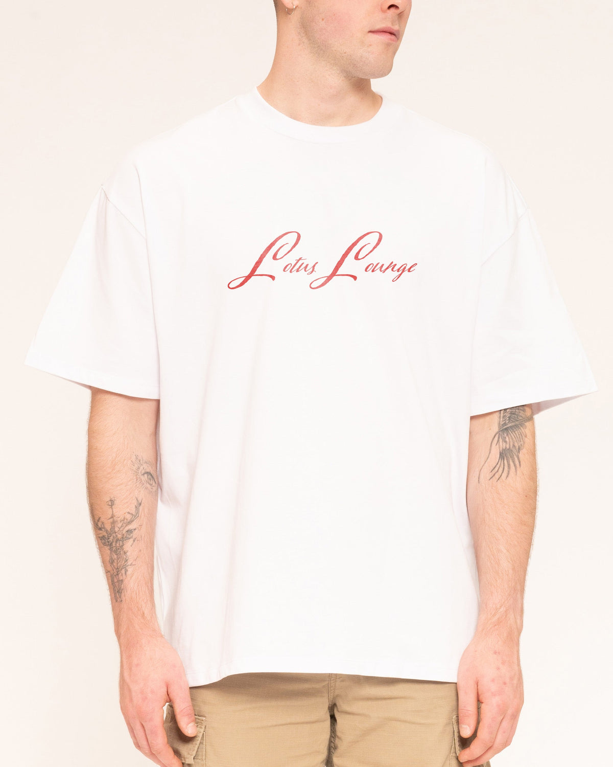 Lotus Lounge Oversized Tee