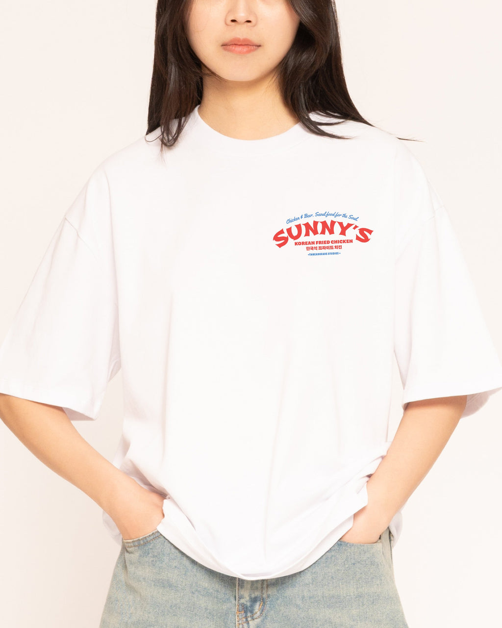 Korean Fried Chicken Oversized Tee