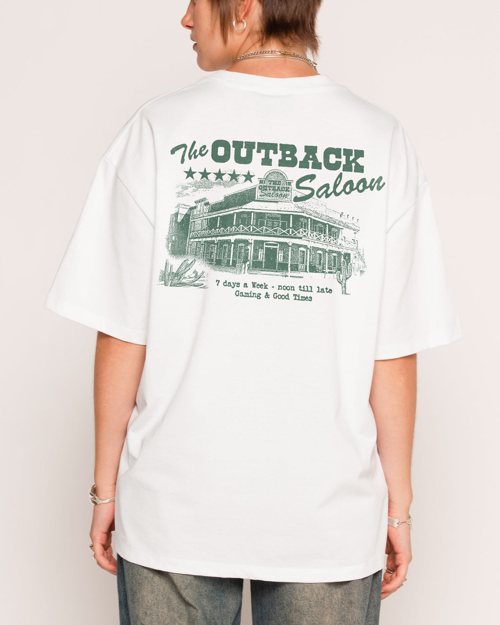 Outback Saloon Oversized Tee