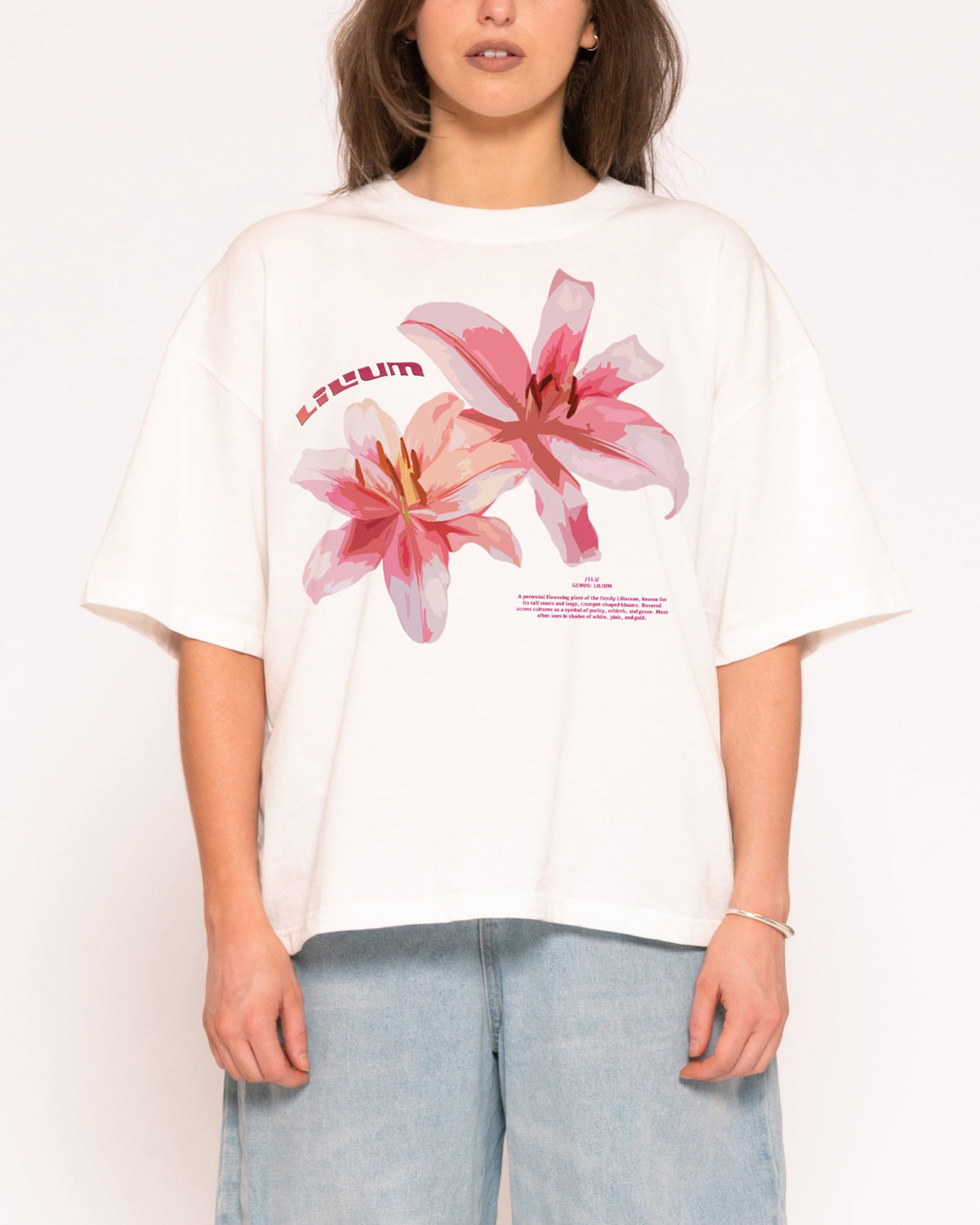 Lilium Boxy Crop Tee