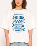 Melbourne Fish Market Boxy Crop Tee