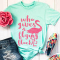 Who Gives Flying Flock T-Shirts