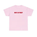 Who'S Paris Funny Meme Them Menswear T-Shirts