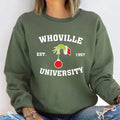 Whoville University Est 1957 Funny Girl'S Xmas Retro T-Shirts