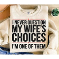 Wife'S Choices Top T-Shirts