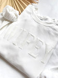 Wifey Embossed Bride Bride Bride Personalized Wedding Custom Wedding Bridal Fit Womenswear T-Shirts
