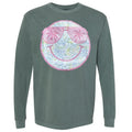 Wild Summer Happy Face Long Sleeve Comfort Colors 'NLB' T-Shirts