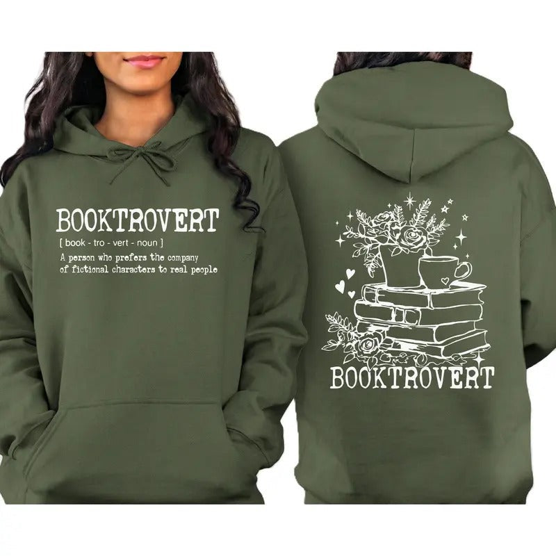 Wildflower Booktrovert Shirt Librarian Book Club Shirt Bookish Book Lover Shirt Teacher Reading T-Shirts