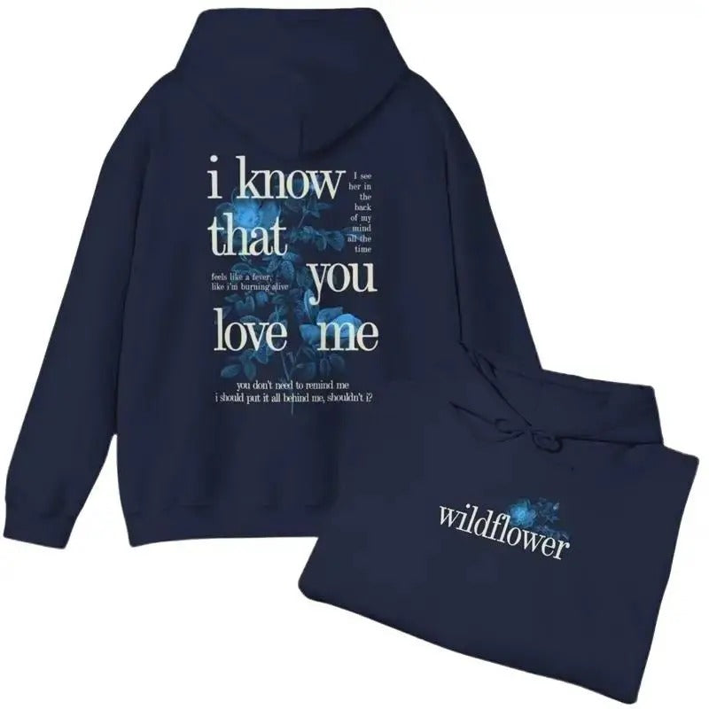 Wildflower I Know That You Love Me Shirt Concert Outift Billie Concert Shirt Music Lover T-Shirts