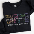 Willing Yap About Books Shirt Reading Shirt Professional Yapper Shirt Book Club Librarian FZ6SH T-Shirts