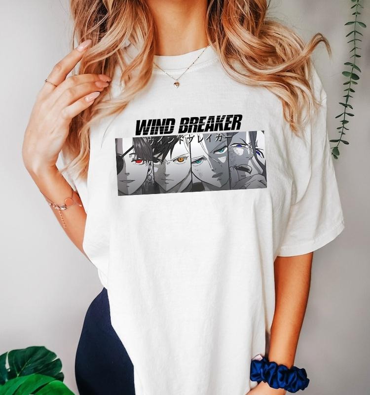 Wind Breaker Characters T-Shirts