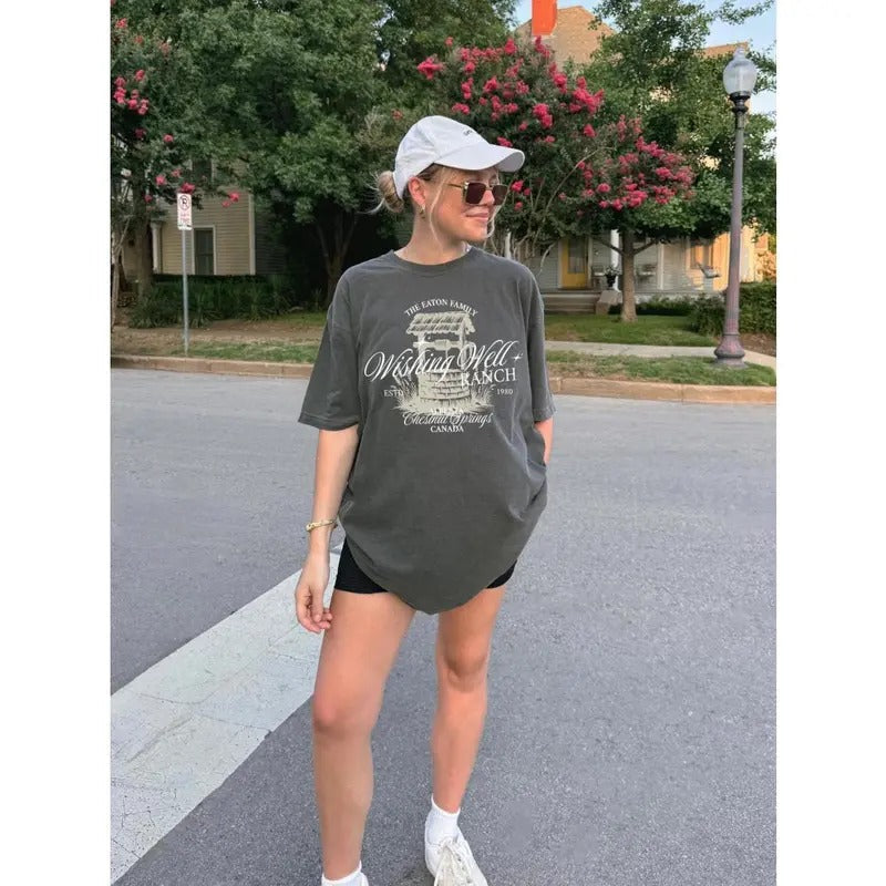 Wishing Well Ranch Shirt Chestnut Springs Shirt Elsie Silver Rhett Cade Eaton Theo Cowboy Romance Reader Cowgirl T-Shirts
