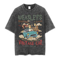 Wizard Flying Car Shirt Vintage Flying Car Wizard Magical Adventure Wizarding World Bookish Wizard T-Shirts