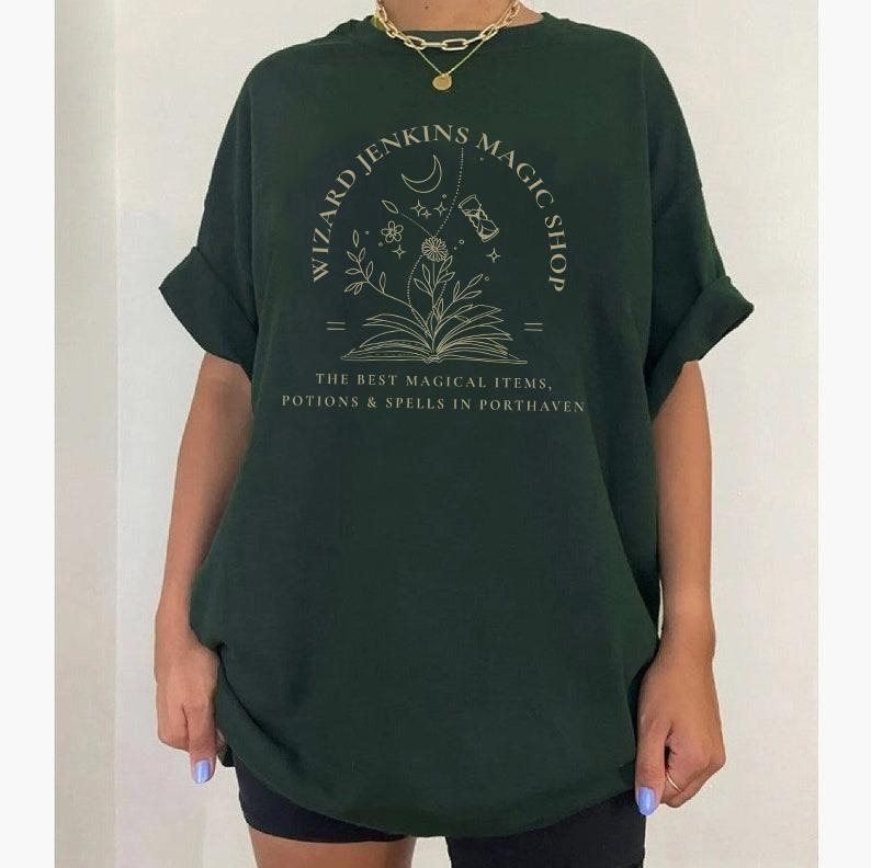 Wizard Jenkins Magic Shop Howl Pendragon Miyazaki Howls Castle T-Shirts