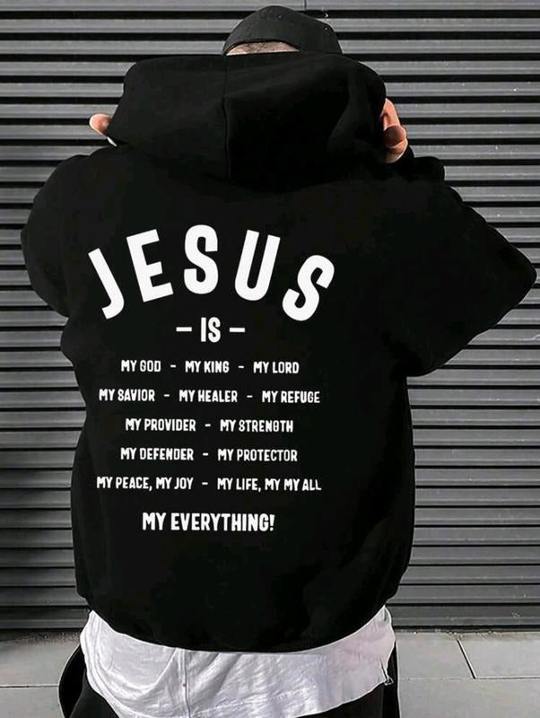 Jesus Is My Everything (No Hood) 100% Cotton T-Shirts