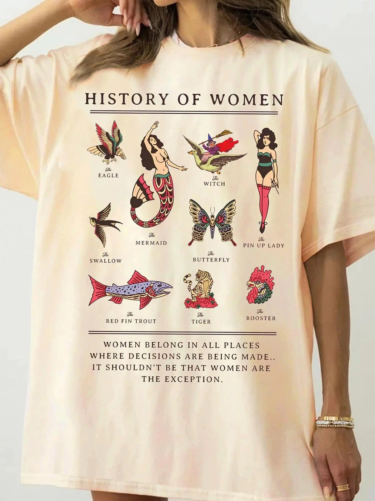 Animal & Letter Print Round Neck Casual Short Sleeve Crew Neck Daily Clothes All Seasons T-Shirts
