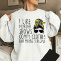 Cartoon & Letter Print Long Sleeve Back School Outfits Lady Casual Soft Comfort Round Neck Fall & Winter Summer Outfits 2025 Fall Tops Lady'S Comfortable Tops Clothes Daily Womenswear T-Shirts