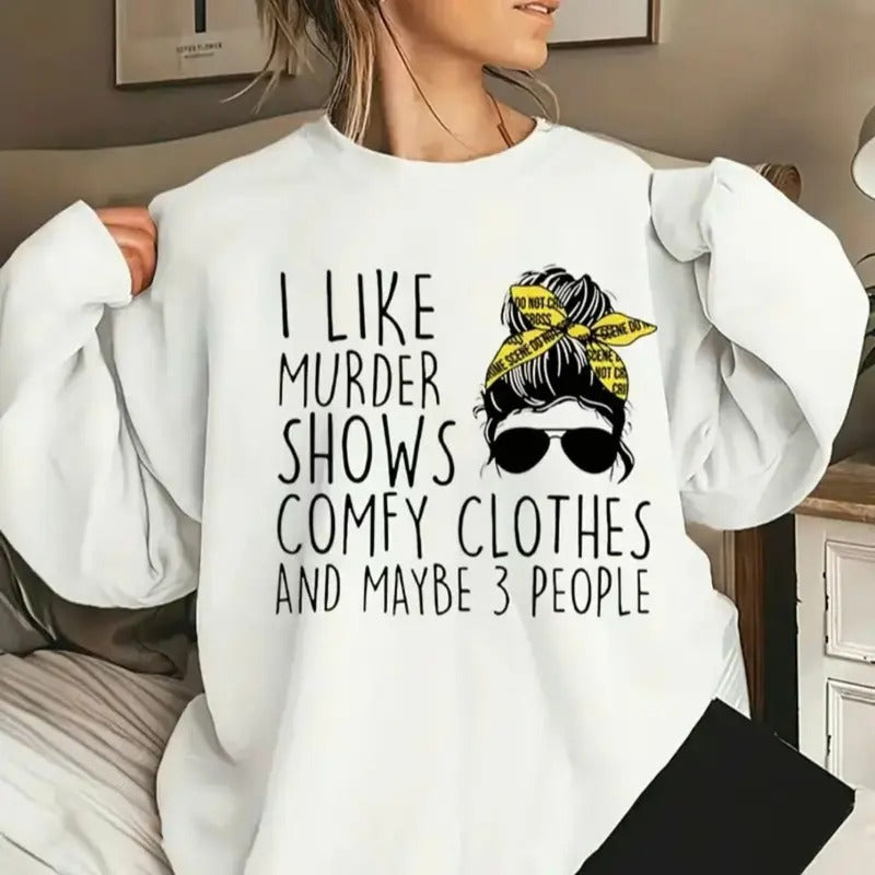 Cartoon & Letter Print Long Sleeve Back School Outfits Lady Casual Soft Comfort Round Neck Fall & Winter Summer Outfits 2025 Fall Tops Lady'S Comfortable Tops Clothes Daily Womenswear T-Shirts