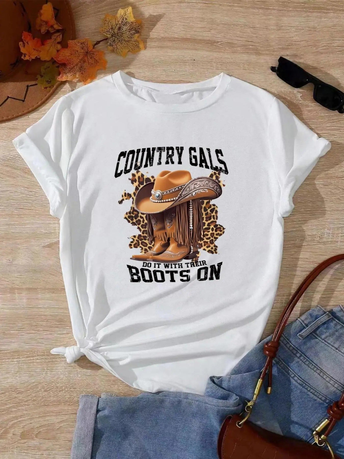 Letter Round Neck Casual Short Sleeve Crew Neck Daily Vacation Outdoor Summer Clothes T-Shirts