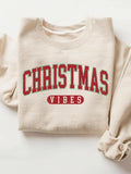 Letter Print Crew Neck Casual Drop Shoulder Long Sleeve Fall & Winter Clothes Daily T-Shirts