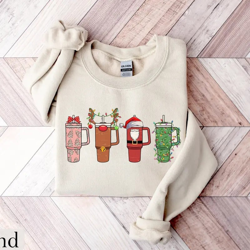 Cups Shirt New Year Shirt Xmas T-Shirts