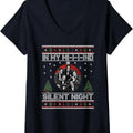 My Mind Silent Night Ugly Xmas Top T-Shirts