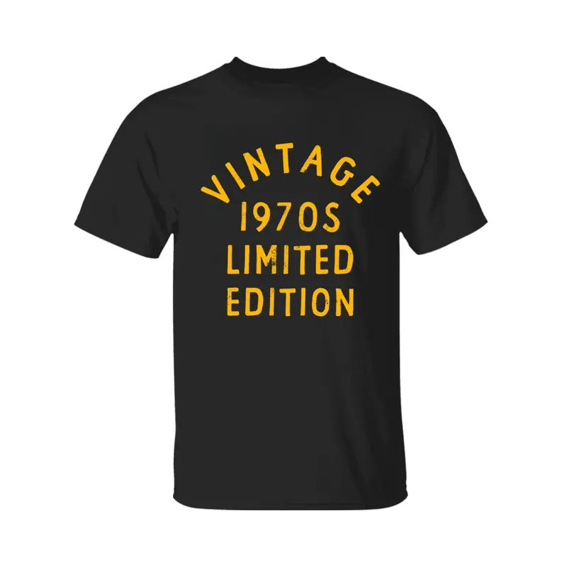 Vintage 1970s Limited Shirt Funny Cool 1970 Classic T-Shirts