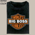 World'S Coolest Big Boss Shirt Motorcycle Mama Funny & T-Shirts