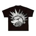 Y2K Funny Face Streetwear Trend Womenswear T-Shirts
